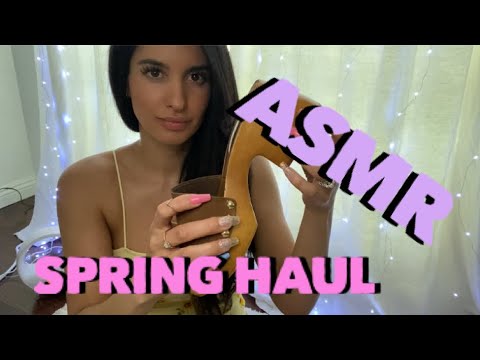 ASMR Spring Haul of Random Stuff and Dossier Fragrance Review / Collaboration 🌸🌻🌼🌷