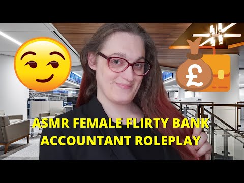 ASMR | Female Flirty Bank Accountant Roleplay 💷