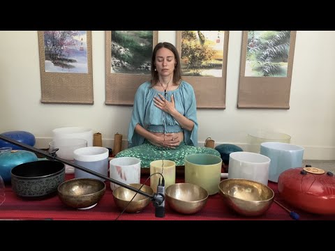Sound healing meditation for letting go and bringing the magic of new possibilities into your life