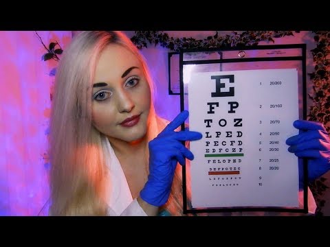 [ASMR] Eye Exam (Personal Attention)