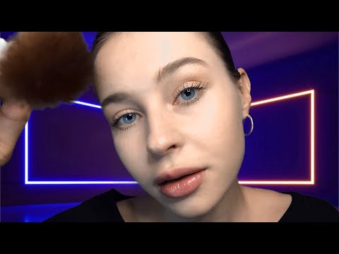 ASMR For The BEST Sleep Ever 💤🌙  |  Close Up Personal Attention, Face Brushing, Tracing & Breathing
