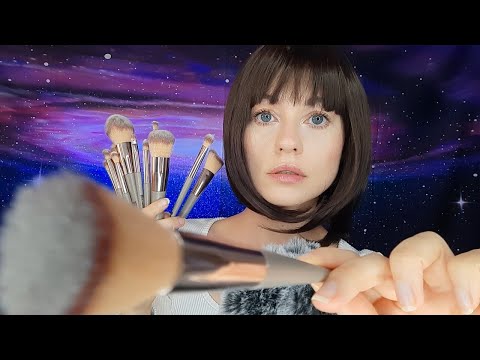 ASMR | Doing Your Make-Up 💄+ Mic and Face Brushing 🤤🖌️ Roleplay Deutsch/German