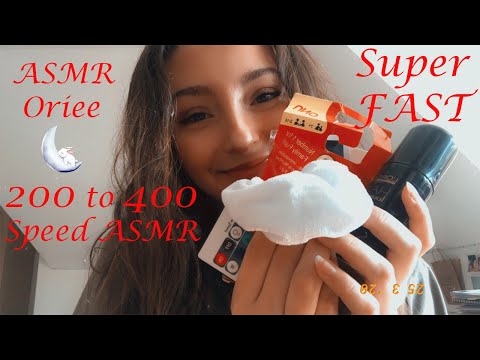 ASMR | 200% to 400% Speed ASMR ! 🚀💤