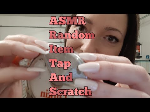 ASMR Random Item Tap And Scratch(Lo-fi)