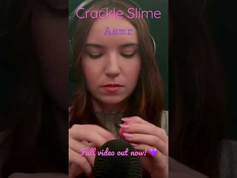 Breaking Crackle Slime ASMR
