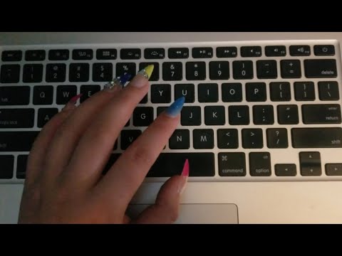 ASMR- Keyboard Scratching & Tapping