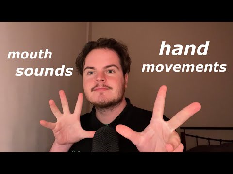 Fast & Aggressive ASMR Hand Movements, Mouth Sounds + Visual Triggers (Fast Tapping & Scratching)