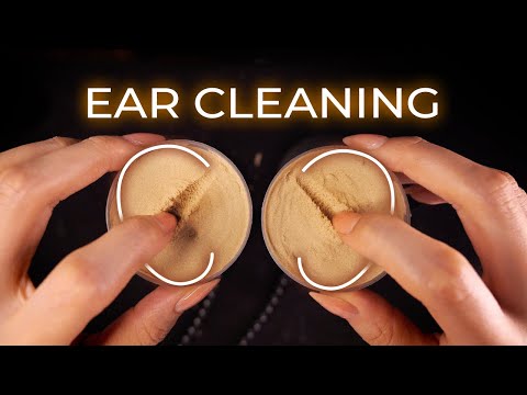 ASMR Cleaning Sand Out of Your Ears (No Talking)