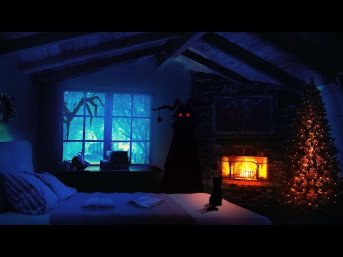 A Christmas Room ASMR Ambience (feat. Krampus)