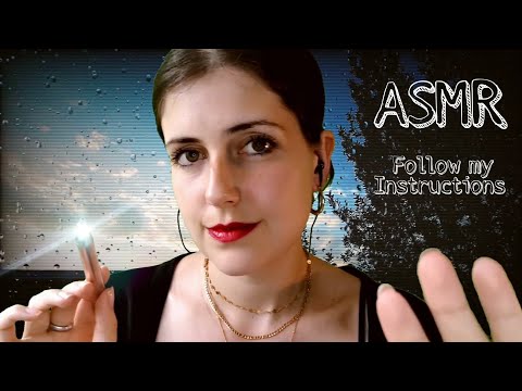 ASMR deutsch | FOLLOW MY INSTRUCTIONS FOR SLEEP😴 Personal attention | rain sounds (german)