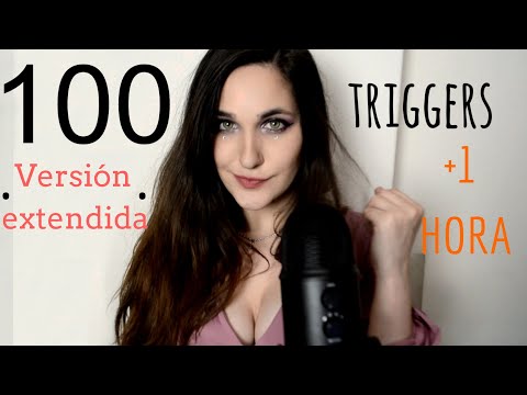 100 triggers +1 hora (versión extendida) •ASMR Español•