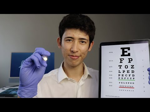 [ASMR] the MOST comprehensive eye exam EVER (60fpsHD)