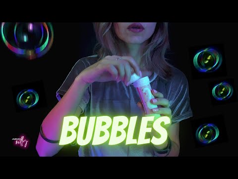 ASMR | Bubble Toy & Humidifier White Noise Sounds | Bubbles ASMR | Breathing Sounds (No Talking)