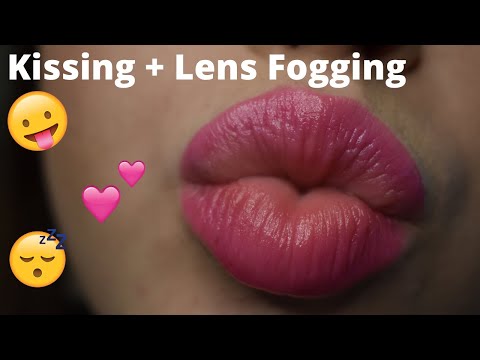 ASMR || UP-CLOSE Kissing + Lens Fogging