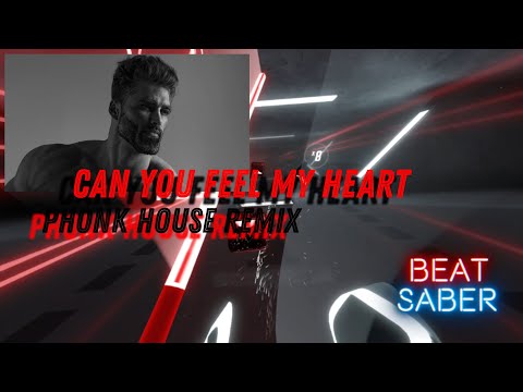 [Beat Saber] Can You Feel My Heart (Phonk House Remix) | (EXPERT)