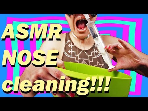 ASMR: Nose Cleaning