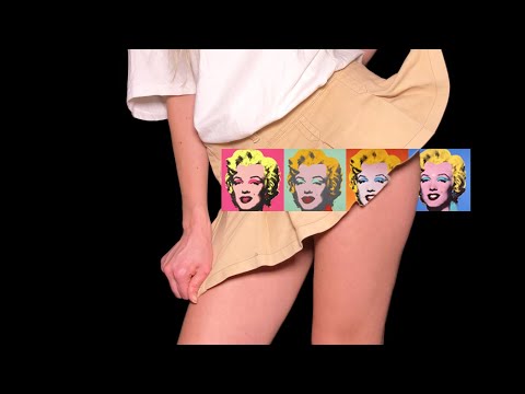 ASMR | Fast SHIRT Scratching | Skin & SKIRT Tapping | Aggressive FABRIC Sounds | Focus On Marilyn