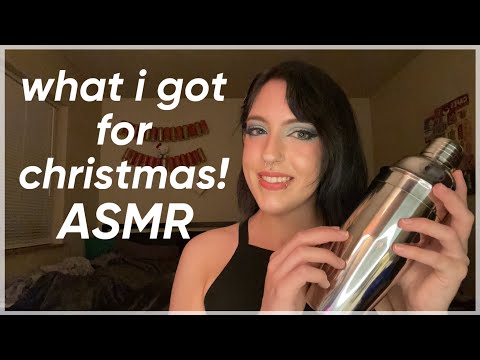 ASMR What I Got for Christmas ~ tapping, up close whispers