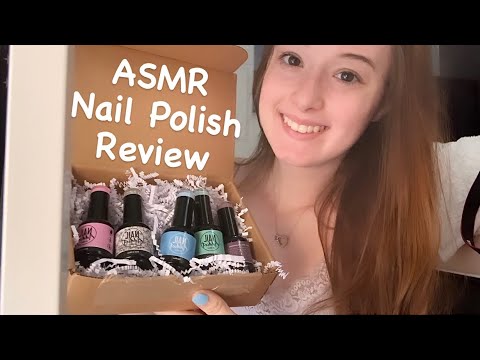 ASMR Gel Nail Polish Review!💅 (Rambling, Tapping)
