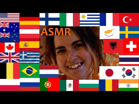ASMR in 20 Languages: Saying "Good Night, I Love You Very Much"!!