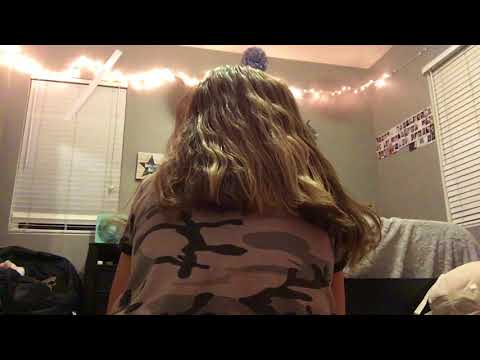 {ASMR} Hair Brushing+ Arm Scratching Video (no Talking) [relaxing]