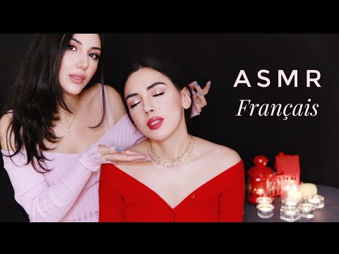 ASMR Français -  Massage Super Relaxant  ❤️ Chuchotement / Brossage /