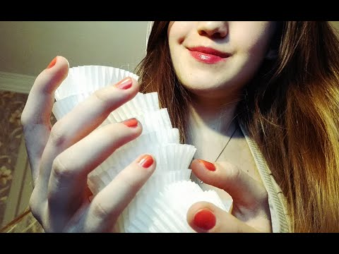 ASMR 8 Crinkle Objects From Plastic, Cellophane, Scotch, Paper For Relaxation (ENG, Soft Spoken)