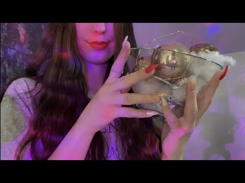 ASMR | MIC SCRATCHING, NAIL TAPPING & GLASS TAPPING 💙