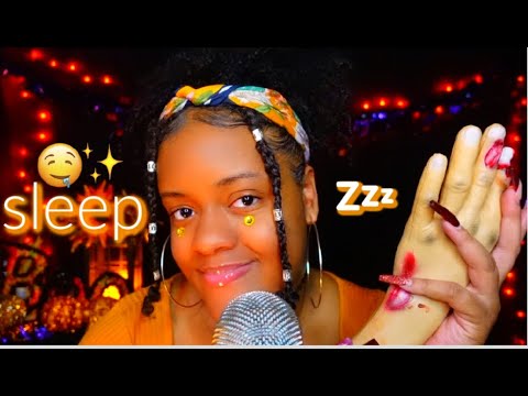 this intense asmr trigger assortment will knock you out 🧡🎃✨ (sensitive triggers + whispers)✨💤