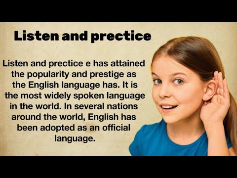 improve your English with paragraph| English prectice paragraph level 1| graded reader