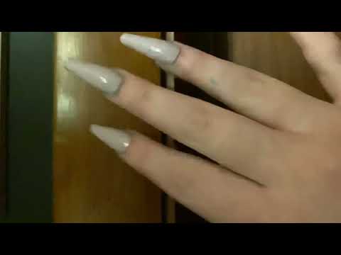 ASMR Table Tapping POV Long nails| No talking Lofi