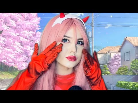 ASMR 💗 1 Hour Of Anime Cosplay Girls Licking Scratching Fabric Tapping Triggers For Your Sleep