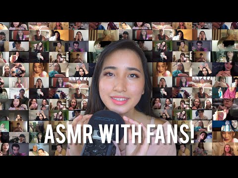 ASMR WITH FANS💖