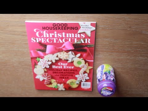 Christmas Spectacular Good Housekeeping Magazine ASMR Chewing Gum