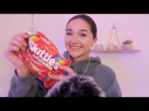 ASMR - Skittle Mouth Sounds (looped)