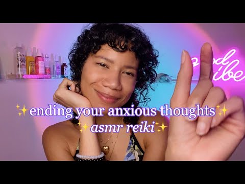 Plucking Your Anxiety Away ✨ Soothing the Overthinking Mind | ASMR Reiki | Lots of Tingles