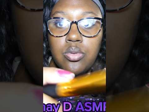 Asmr *spit painting makeup roleplay #shorts