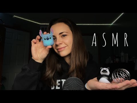 ASMR with random things (new triggers)