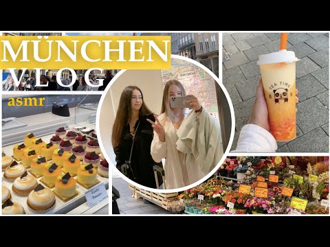 [ASMR VLOG] München mit meiner besten Freundin 💛 Joko & Klaas, Shopping, Food, Sightseeing…