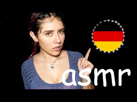 ASMR en español ✨ Te enseño alemán 🤭 Maestra mediocre role play