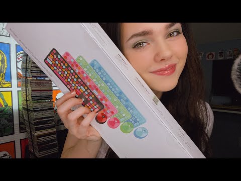 Unboxing Keyboard Reveal ASMR Which one did I get? 🖤💗💚💙