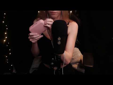 ASMR | Tingling scratching triggers | Sleep, Study, Meditation, Tingles | Blue Yeti