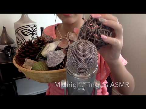 ASMR Unusual Sounds (Tapping, rubbing, scratching, mic sounds)
