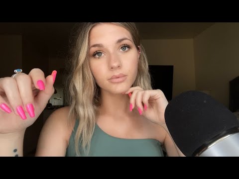 ASMR| Close Up| Repeating Relaxing Trigger Words| Whispering