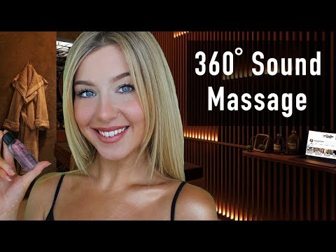 ASMR Massage 360 3dio Sound Roleplay