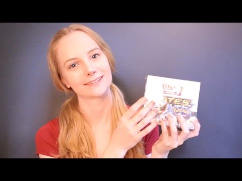 ⭐ ASMR Whisper Pokemon Fates Collide Booster Box Opening / Unboxing ⭐