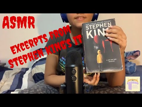 ASMR | Scary Excerpts from Stephen King's IT | Soft Spoken