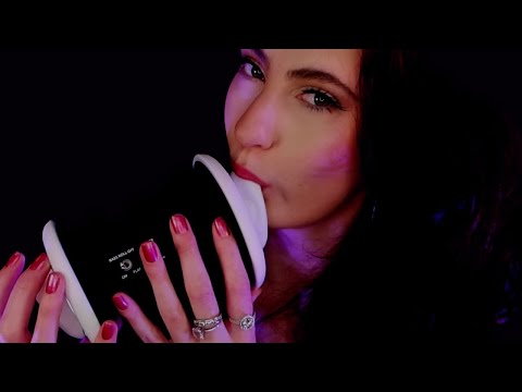 ASMR Ear Eating and Licking in Relaxing Low Light (Extremely Slow and Sensitive)