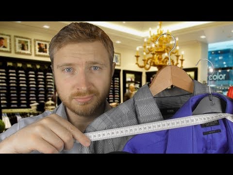 ASMR - Measuring You Roleplay (Specialist Shirt Fitting)