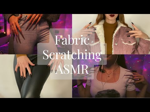 ASMR | Fast and Aggressive Fabric Scratching with Extreme Long Nails ft. @Coco's ASMR
